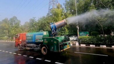 loni air pollution anti smog gun news hindi