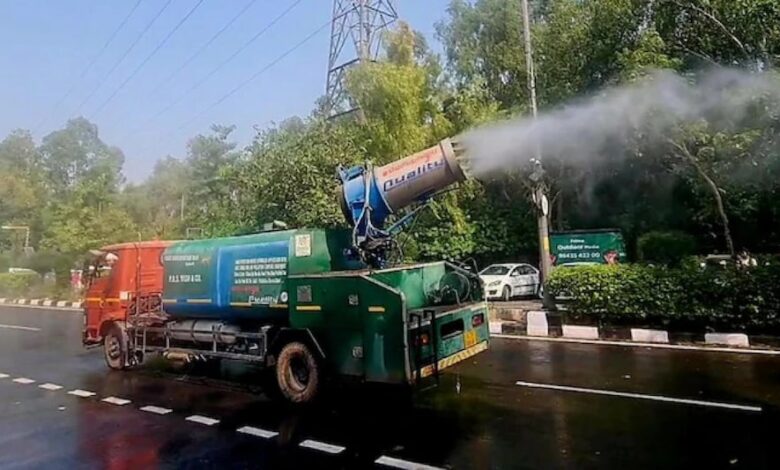 loni air pollution anti smog gun news hindi