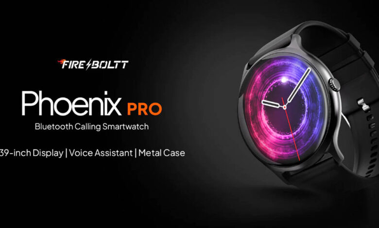 Fire Boltt Phoenix Pro Smartwatch Specifications